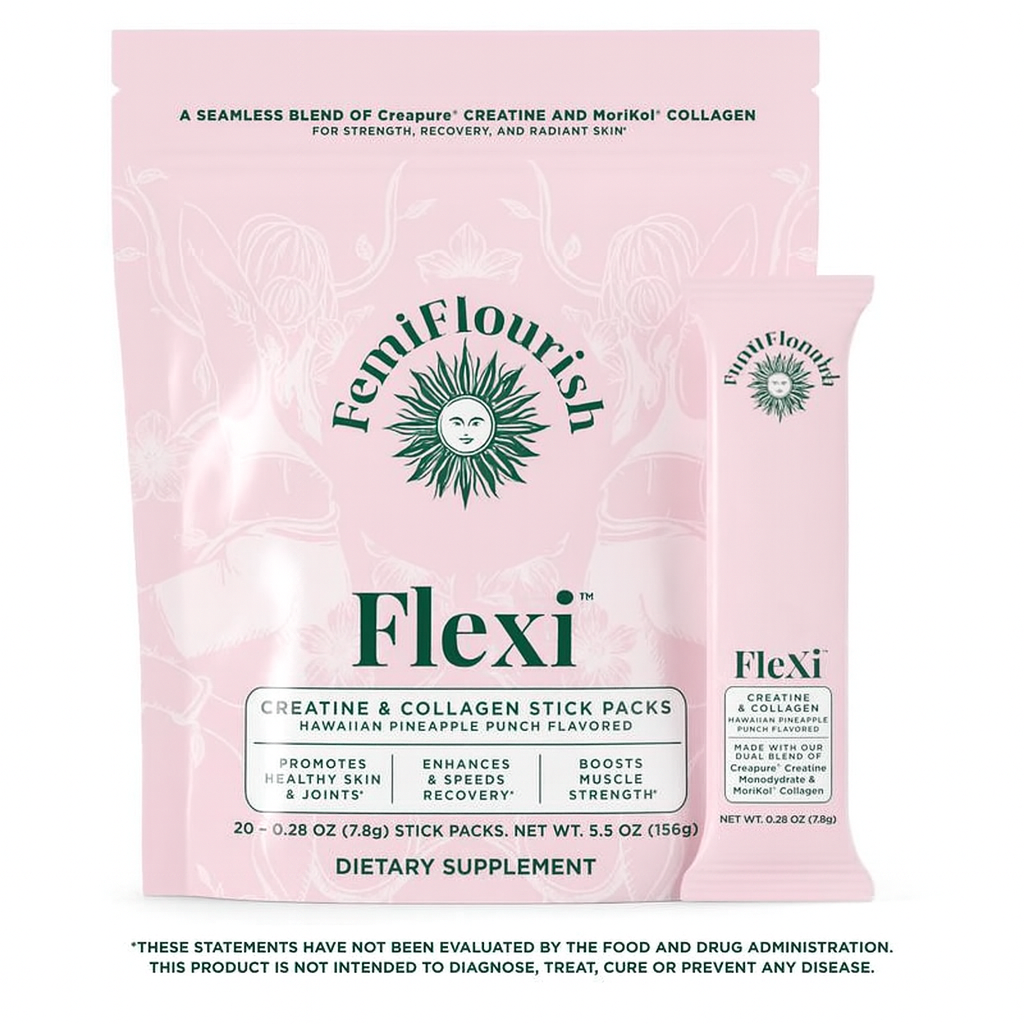 FemiFlourish™ Creatine Collagen Sticks