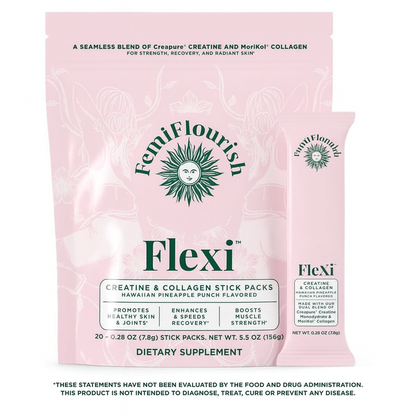 FemiFlourish™ Creatine Collagen Sticks