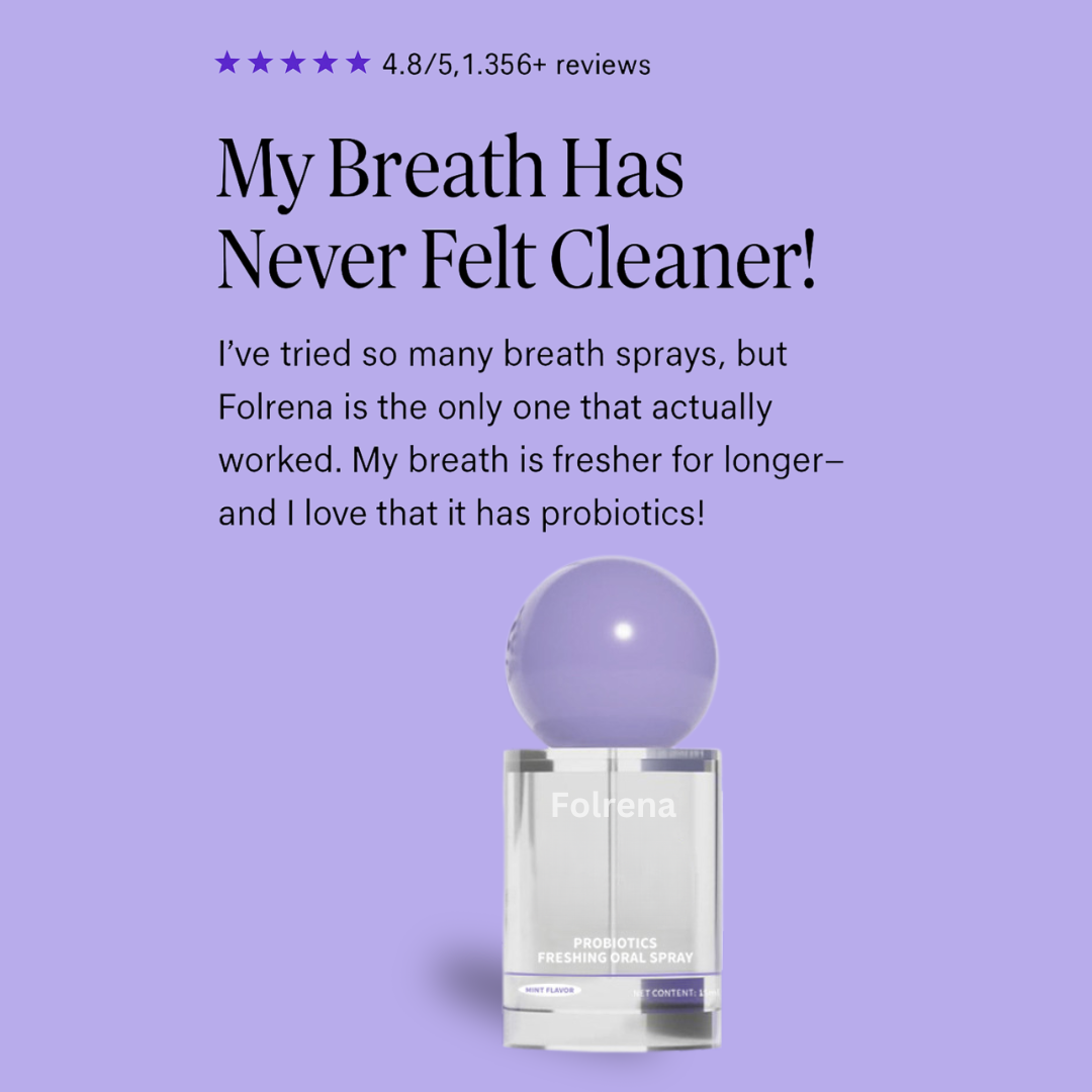 FolrenaFresh™ Probiotic Oral Spray
