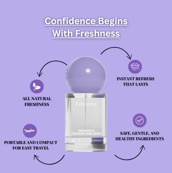 FolrenaFresh™ Probiotic Oral Spray